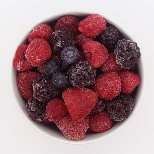 Mixto 4 berries congelado por 1kg: frutillas, moras y arándan...