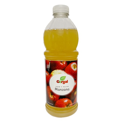 6 jugos manzana sin azucar! x 1.2 litros