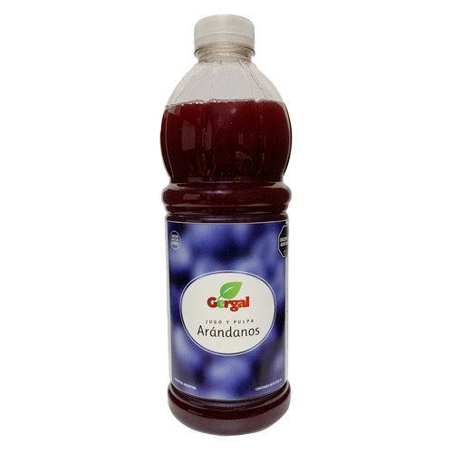 6 jugos arandanos con azúcar x 1.2 litros